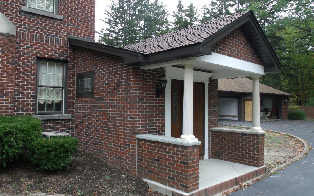 Brick Entryway