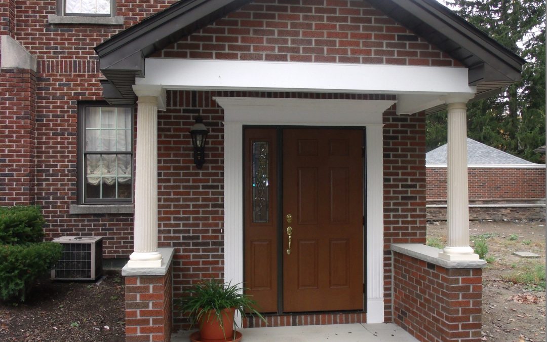Brick Entryway