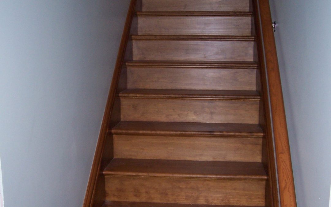 Simple Basement Staircase 1