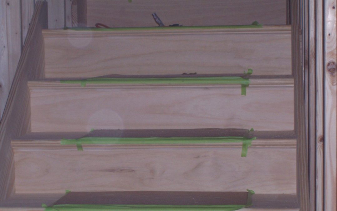 New Construction Staircase in Unfinished Wood 2